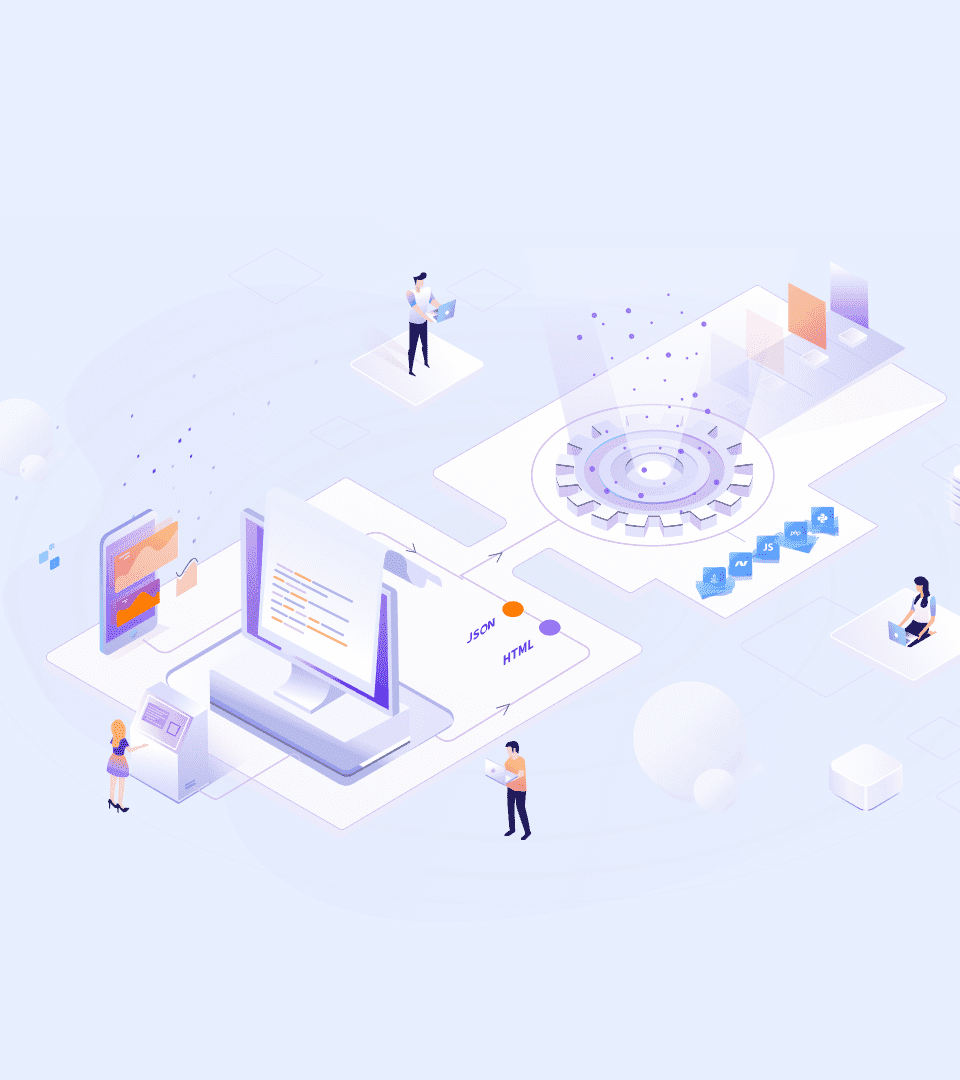 Web Development Illustration